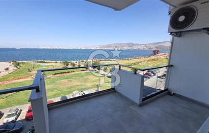 Alsancak Kordon'da Deniz Manzaralı, Tadilatlı 3+1 Kiralık Daire