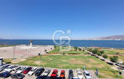 Alsancak Kordon'da Deniz Manzaralı, Tadilatlı 3+1 Kiralık Daire