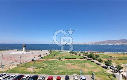 Alsancak Kordon'da Deniz Manzaralı, Tadilatlı 3+1 Kiralık Daire