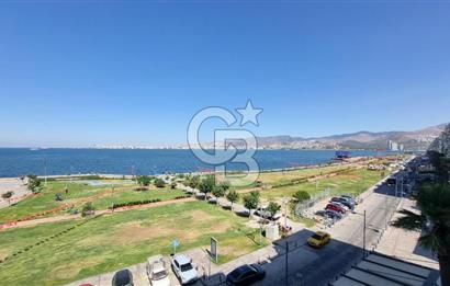 Alsancak Kordon'da Deniz Manzaralı, Tadilatlı 3+1 Kiralık Daire