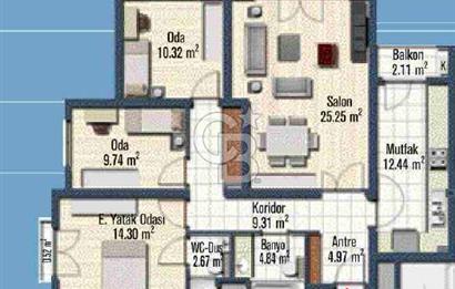 İzmir Mavişehir Soyak B Etap Kiralık 3+1 134 m² Daire