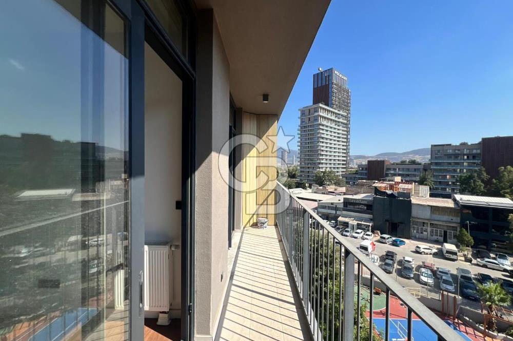 Bornova Folkart Time Sitesi'nde Kiralık 1+1 Daire