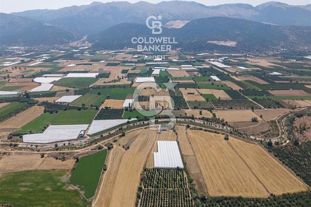 ANTALYA ELMALI ÇAYBAŞI’NDA CB ARDEN DEN SATILIK TARLA 10.650 m² tarla– 5.300 m² ‘si KURULU SERA + EV