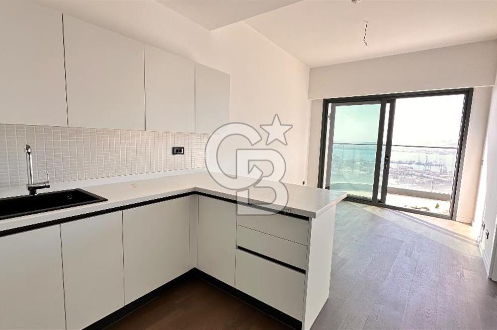 FOLKART VEGA'DA FULL DENİZ MANZARALI BALKONLU 1+1 KİRALIK DAİRE