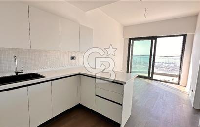 FOLKART VEGA'DA FULL DENİZ MANZARALI BALKONLU 1+1 KİRALIK DAİRE