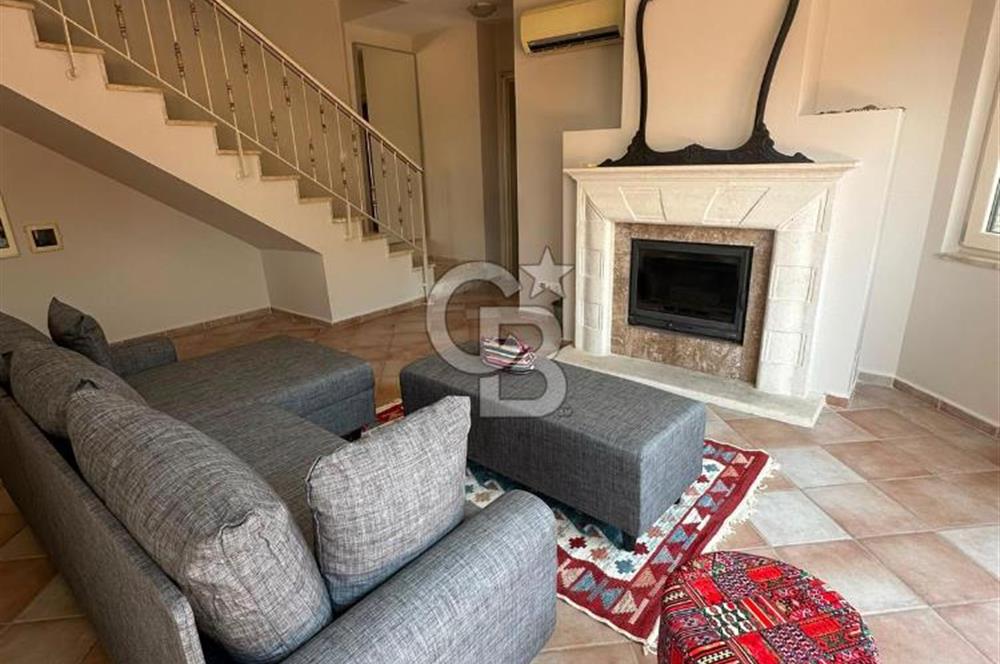 GÖCEK OPAL SİTESİ’NDE DENİZ MANZARALI, HAVUZLU 3+1 DUBLEKS 180 M2