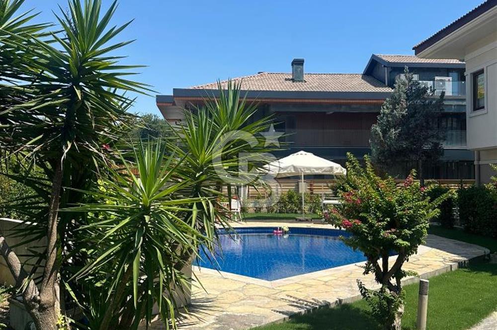 GÖCEK OPAL SİTESİ’NDE DENİZ MANZARALI, HAVUZLU 3+1 DUBLEKS 180 M2