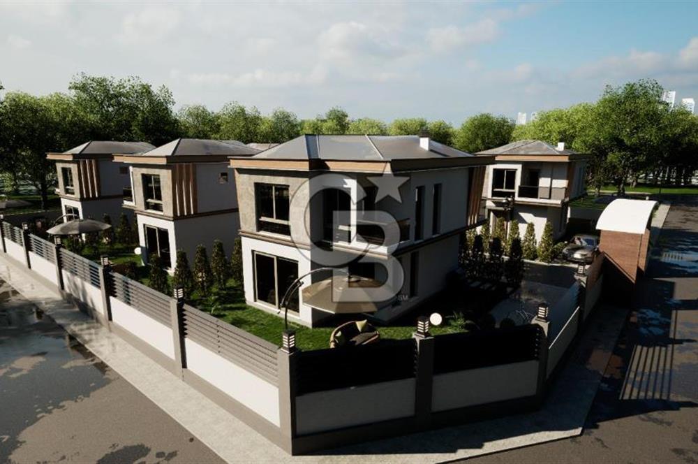 EVONADAN EMİRALEMDE MÜSTAKİL OTOPARK, BAHÇELİ SİTE İÇİ 3+1 VİLLA