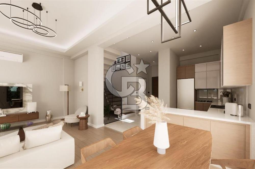EVONADAN EMİRALEMDE MÜSTAKİL OTOPARK, BAHÇELİ SİTE İÇİ 3+1 VİLLA
