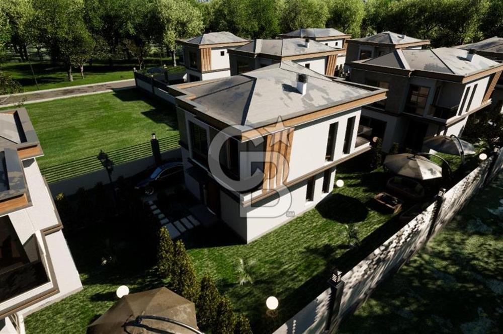 EVONADAN EMİRALEMDE MÜSTAKİL OTOPARK, BAHÇELİ SİTE İÇİ 3+1 VİLLA
