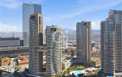 FOLKART VEGA'DA FULL DENİZ MANZARALI BALKONLU 1+1 KİRALIK DAİRE