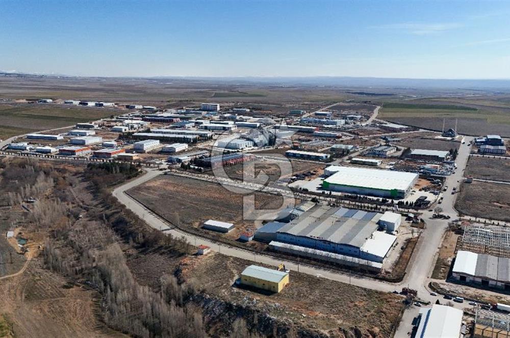 Kırşehir osb de sanayi bölgesinde fabrika