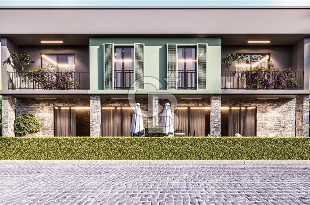 ÇANAKKALE ÇINARLI'DA BUTİK SİTEDE 4,5+1 KİRALIK VİLLA