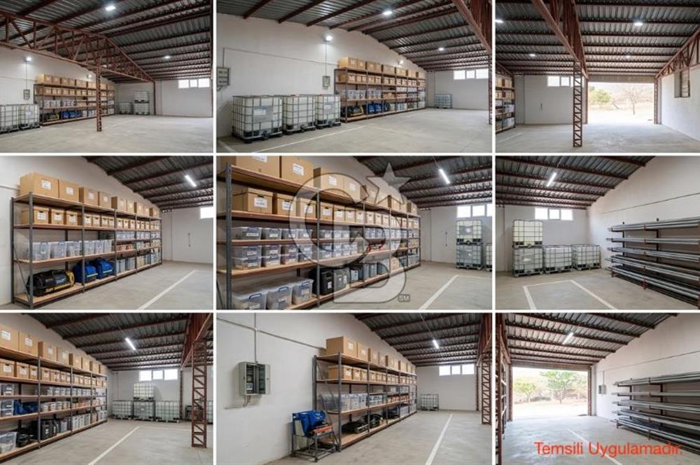 ÜRETIME, DEPOLAMAYA, İMALATA UYGUN SAMSUN YOLUNA 500M FABRIKA