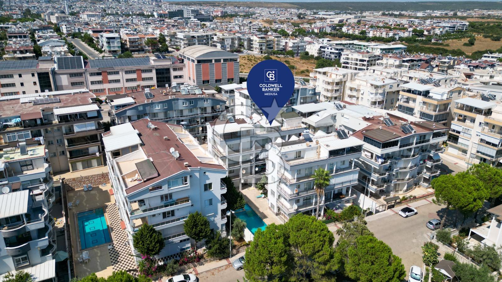Didim Altınkum Mah. Havuzlu Sitede 3+1 Satılık Daire