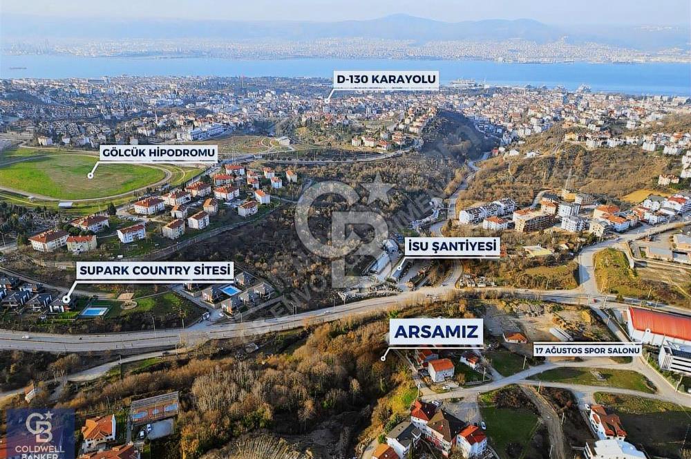 CB ENVOY'dan Gölcük Yunus Emre Mah. de 4.181m2 %5 İmarlı Arsa