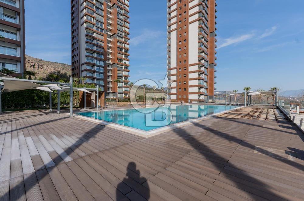 Karşıyaka 360 Sitesi nde 1+1 Eşyalı Kiralık Daire