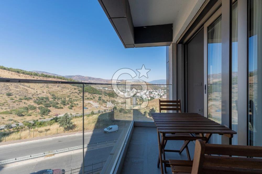 Karşıyaka 360 Sitesi nde 1+1 Eşyalı Kiralık Daire