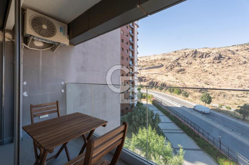 Karşıyaka 360 Sitesi nde 1+1 Eşyalı Kiralık Daire