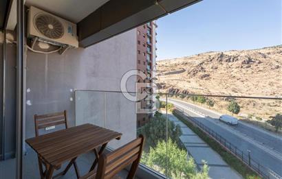 Karşıyaka 360 Sitesi nde 1+1 Eşyalı Kiralık Daire