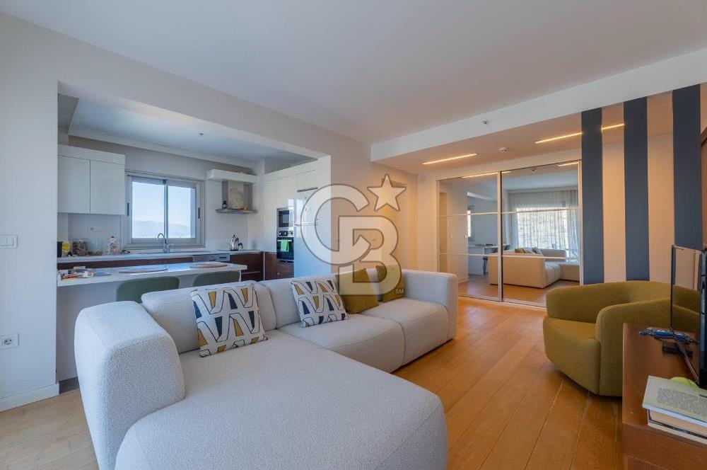 Karşıyaka 360 Sitesi nde 1+1 Eşyalı Kiralık Daire