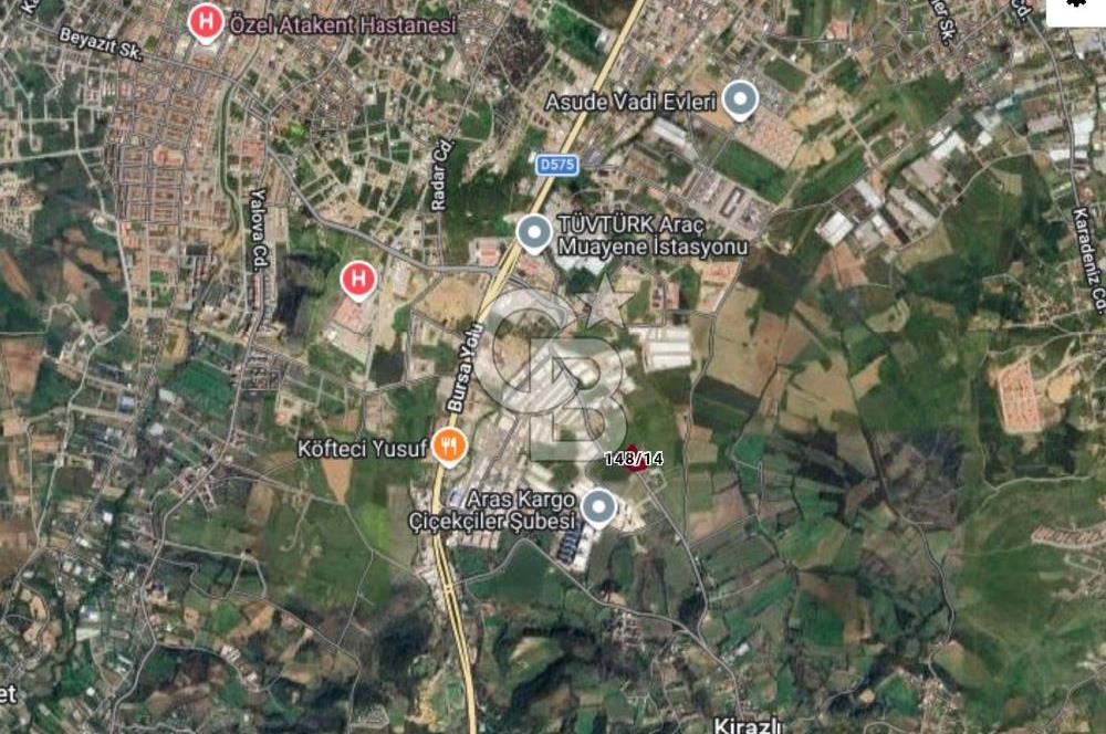 YALOVA KİRAZLI SANAYİ İMARLI SATILIK ARSA!.5267M2
