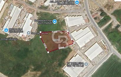 YALOVA KİRAZLI SANAYİ İMARLI SATILIK ARSA!.3369M2