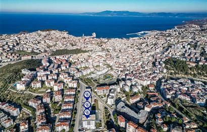 Kuşadası İkiçeşmelik te havuzlu sitede satılık 2+1 daire