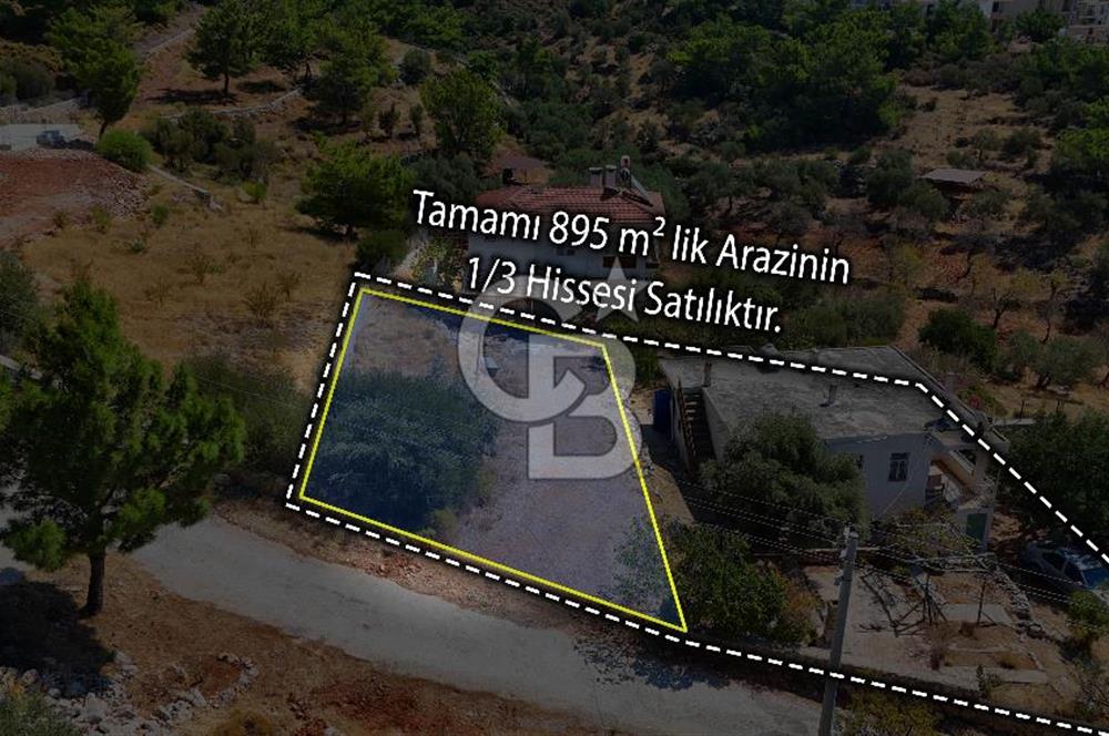 DATÇA YAKADA DENİZ GÖREN, 895 M² PARSELDE 1/3 HİSSE FIRSATI