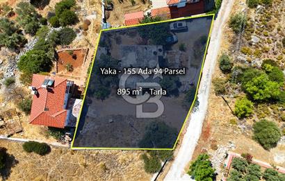 DATÇA YAKADA DENİZ GÖREN, 895 M² PARSELDE 1/3 HİSSE FIRSATI