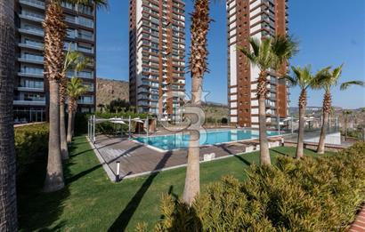 Karşıyaka 360 Sitesi nde 1+1 Eşyalı Kiralık Daire