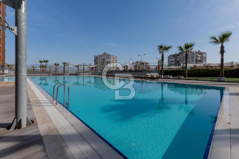 Karşıyaka 360 Sitesi nde 1+1 Eşyalı Kiralık Daire