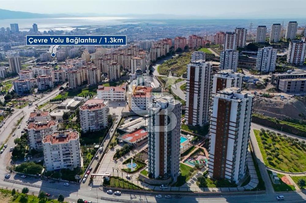 Karşıyaka 360 Sitesi nde 1+1 Eşyalı Kiralık Daire