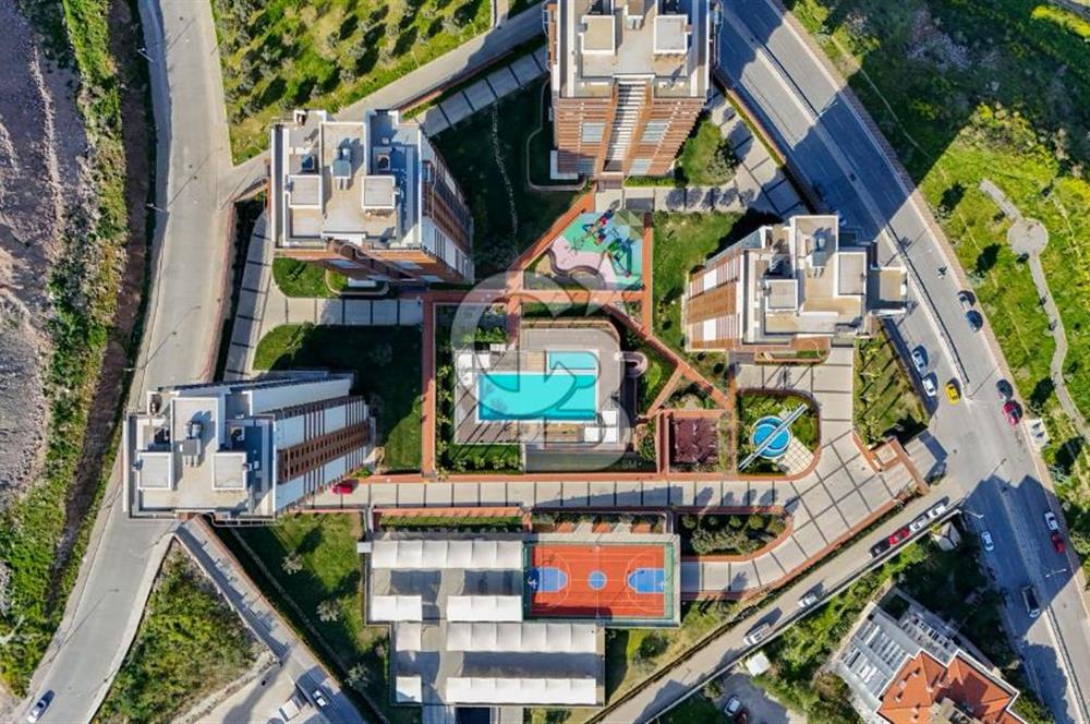 Karşıyaka 360 Sitesi nde 1+1 Eşyalı Kiralık Daire