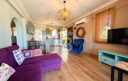 Bodrum Boğaziçi, Satılık, Eşyalı, 2+1 Geniş Bahçe Katı daire