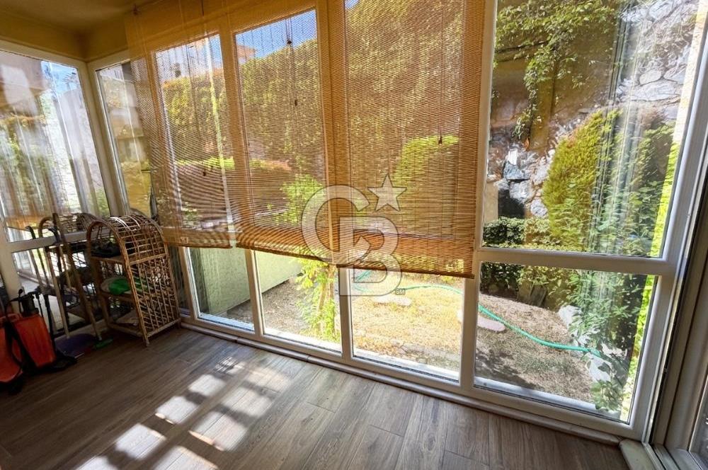 Bodrum Boğaziçi, Satılık, Eşyalı, 2+1 Geniş Bahçe Katı daire