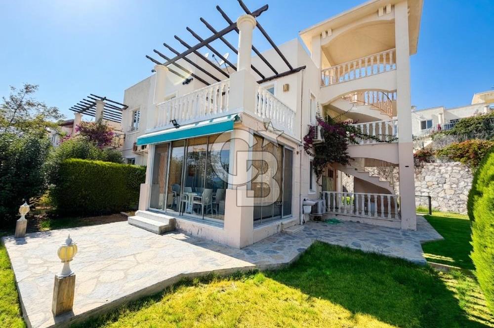 Bodrum Boğaziçi, Satılık, Eşyalı, 2+1 Geniş Bahçe Katı daire