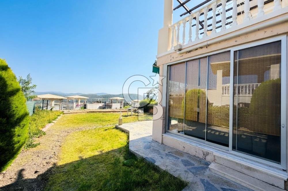 Bodrum Boğaziçi, Satılık, Eşyalı, 2+1 Geniş Bahçe Katı daire