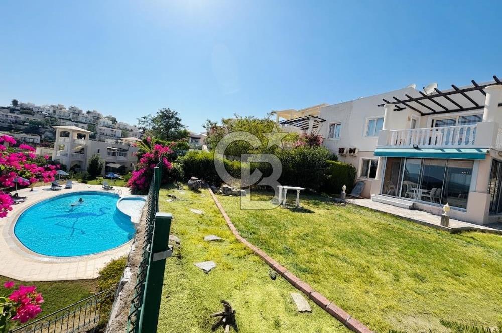 Bodrum Boğaziçi, Satılık, Eşyalı, 2+1 Geniş Bahçe Katı daire