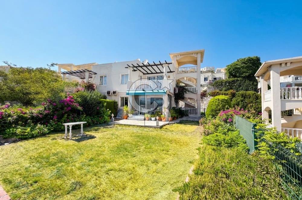 Bodrum Boğaziçi, Satılık, Eşyalı, 2+1 Geniş Bahçe Katı daire