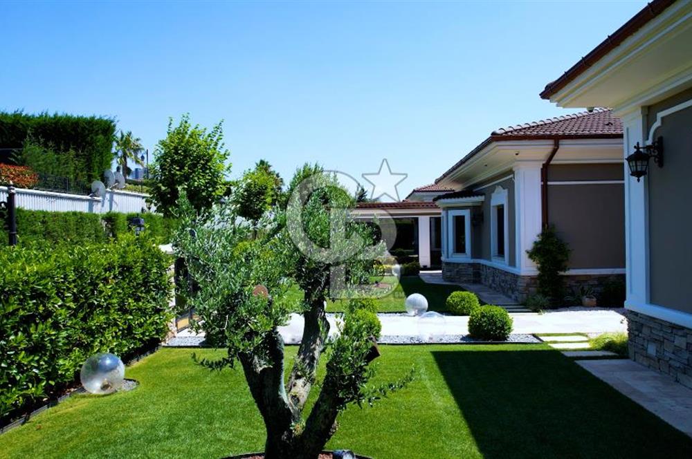 Pelican Ihlamur' da Köşe Konumda Satılık Tek Katlı Özel Villa