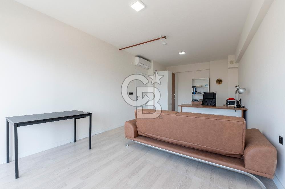 Muradiye Rainbow Life AVM'de Eşyalı 1+1 Kiralık Ofis