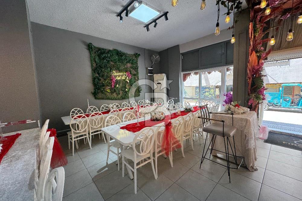İzmir Karabağlar'da Kiralık Eşyalı Kafe ve Restoran