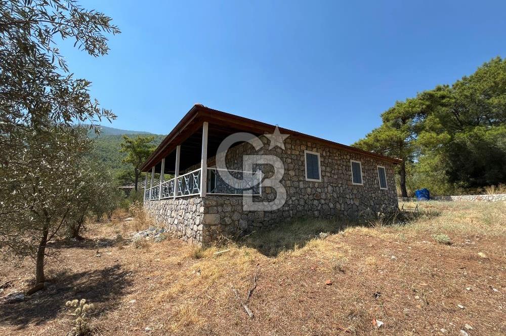 KÖYCEĞİZ EKİNCİK KOYU'NDA 1.300M² ARSA İÇİNDE TAŞ EV