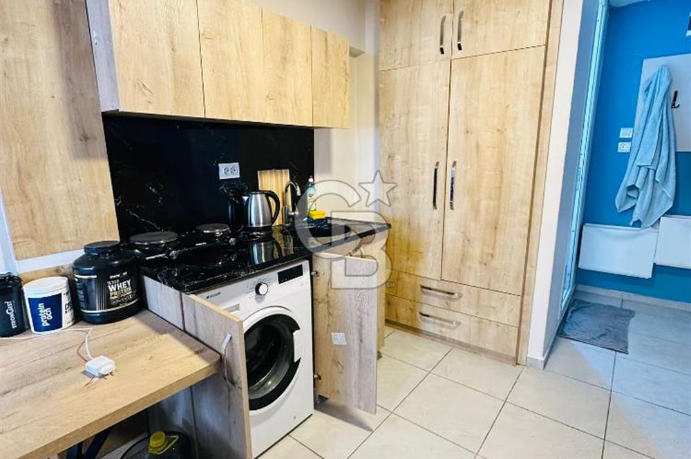 Karşıyaka Çarşı’da İskeleye 3 DK | Eşyalı 1+0 Stüdyo | 35 m²