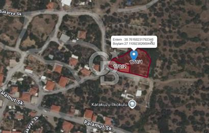 Karakuzu'da 5 villalık %50 imarlı 1562 m2 satılık fırsat arsa