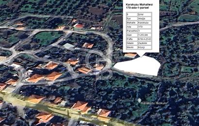 Karakuzu'da 5 villalık %50 imarlı 1562 m2 satılık fırsat arsa