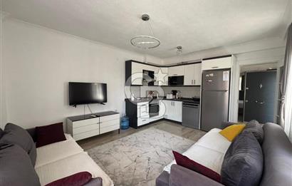 Datça Merkez'de Kiralık 1+1 Geniş Verandalı Eşyalı Daire