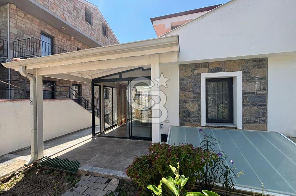 Datça Merkez'de Kiralık 1+1 Geniş Verandalı Eşyalı Daire