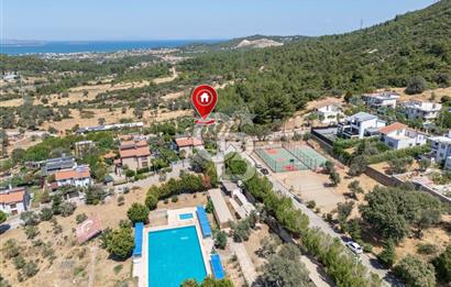 Urla Kalabak Satılık Deniz Manzaralı Projeli Bağ